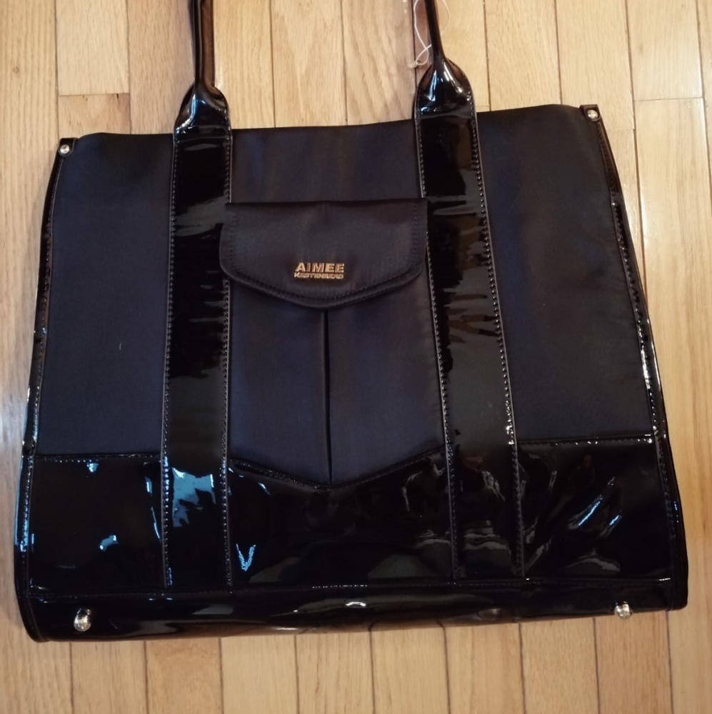 Aimee Kestenberg Heston Black Tote Bag